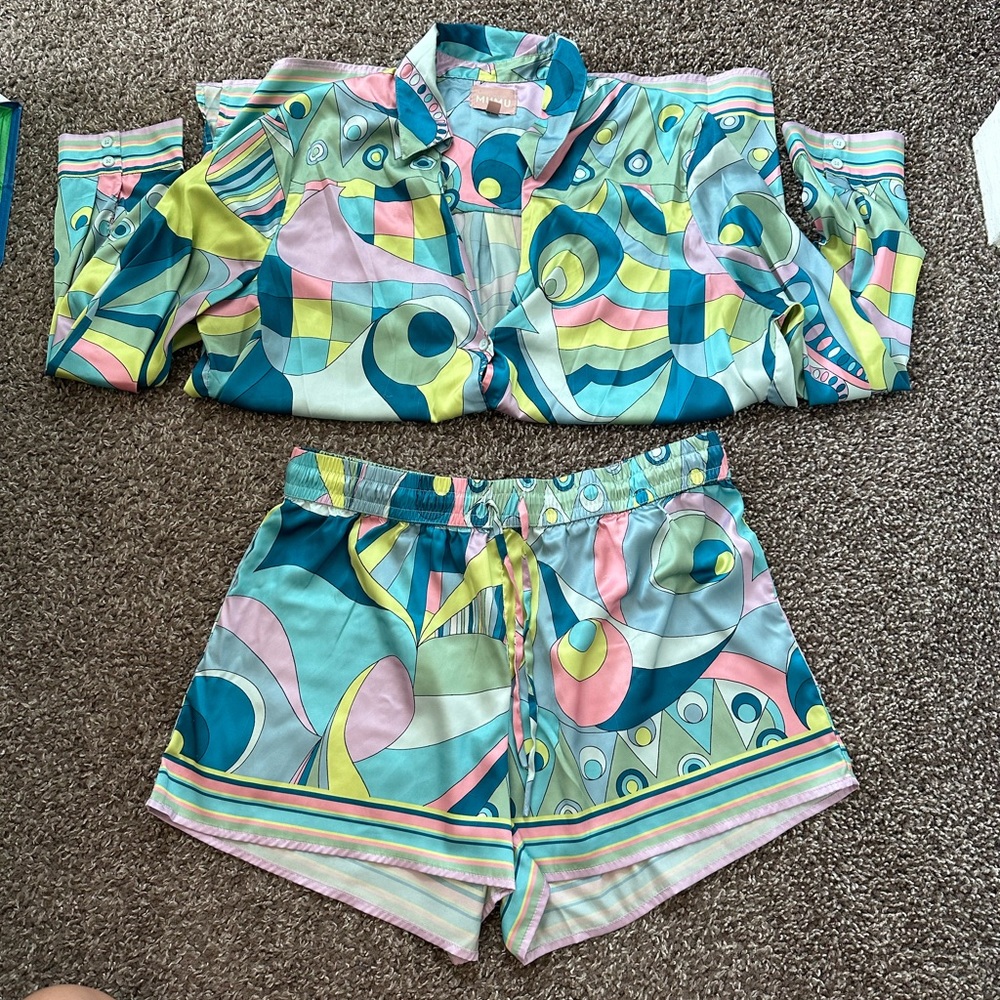 Show Me Your MuMu Satin Pajamas